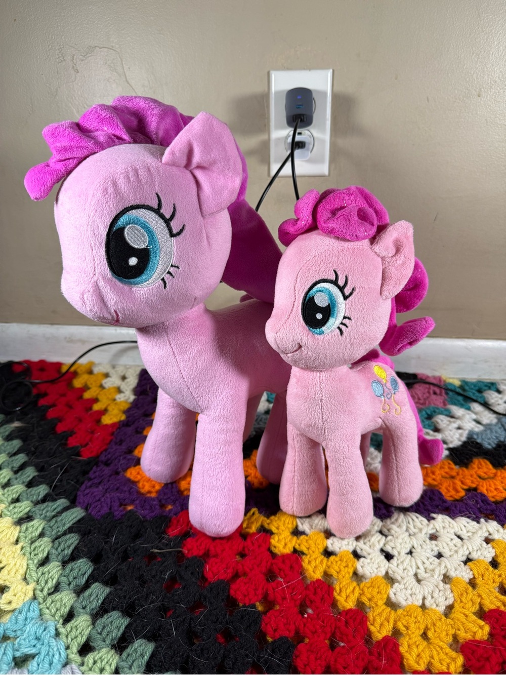 My Little Pony Pinkie Pie Large and Medium Plush
